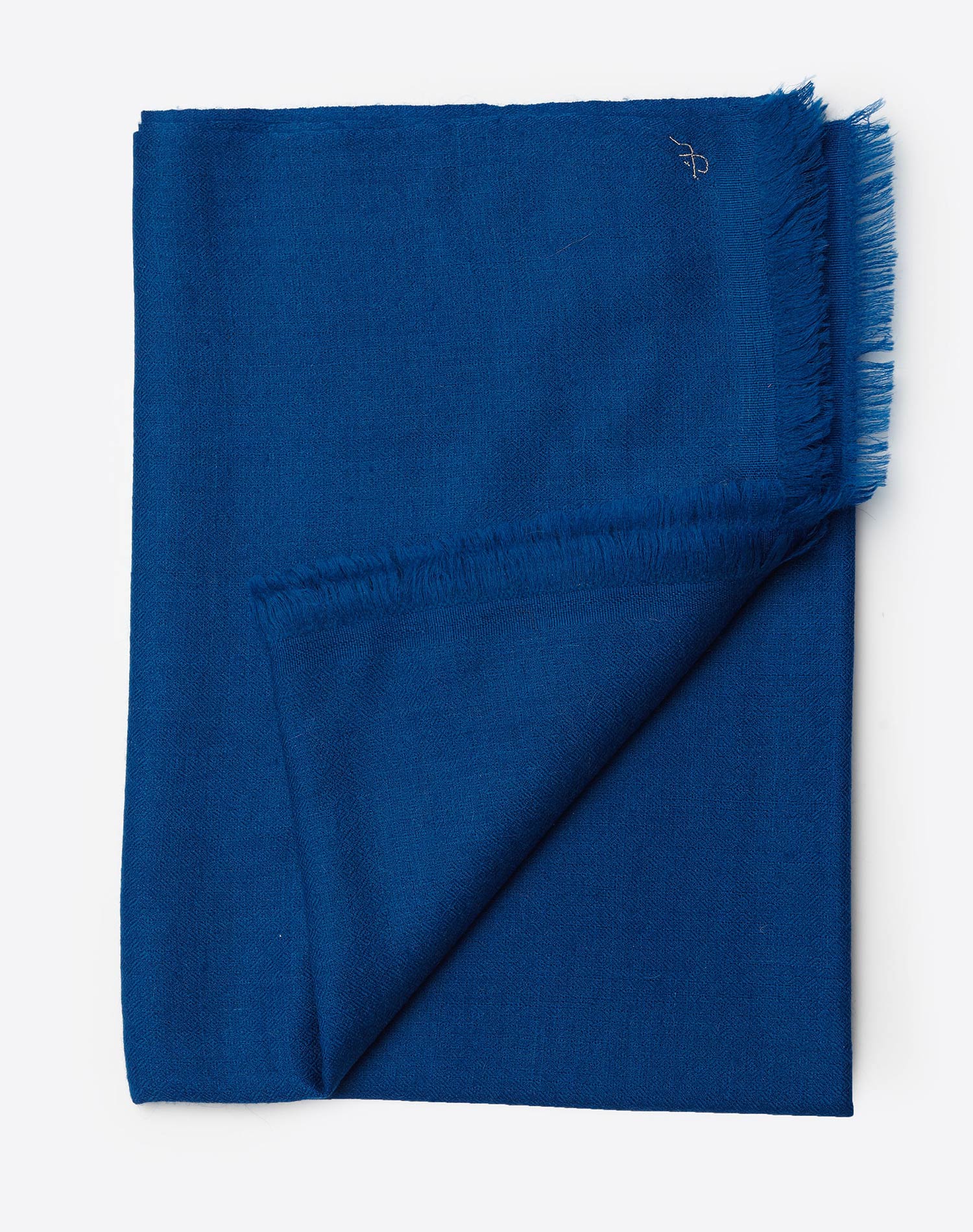 SURI by YASBÏS Pashmina Cashmere Scarf dark blue